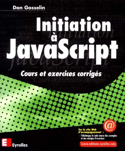 Couverture_Initiation à Javascript