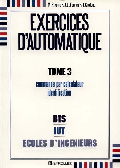 Front cover_Commande par calculateur, identification
