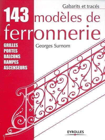 Front cover_143 modèles de ferronnerie