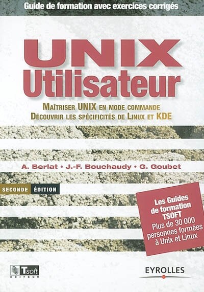 Front cover_Unix utilisateur