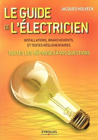 Couverture_Le guide de l'&eacute;lectricien