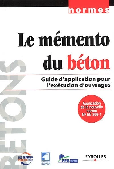 Couverture_Le mémento du béton