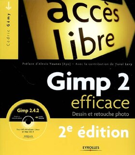 Front cover_Gimp 2 efficace : dessin et retouche de photo