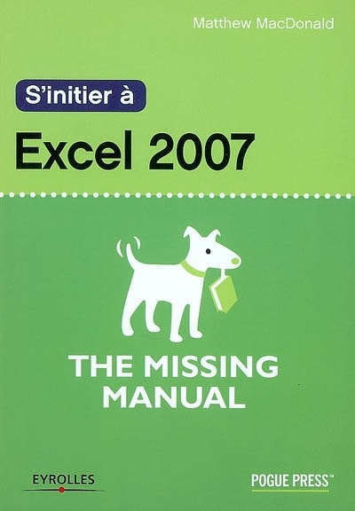 Couverture_S'initier à Excel 2007