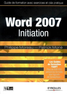 Front cover_Word 2007 initiation