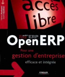 Couverture_TinyERP, OpenERP : pour une gestion d'entreprise efficace et intégrée