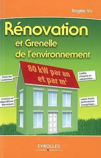 Front cover_Rénovation et Grenelle de l'environnement