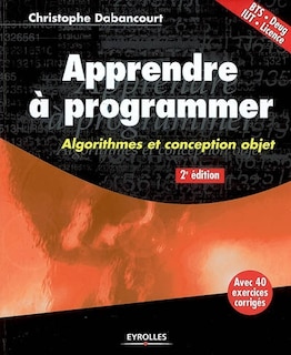 Couverture_Apprendre à programmer