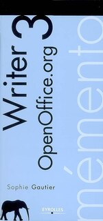 Couverture_Writer OpenOffice.org 3