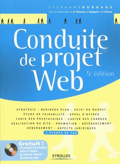 Front cover_Conduite de projet Web : 5 études de cas