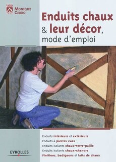 Front cover_Enduits chaux & leur décor : mode d'emploi