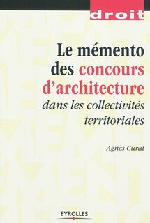 Couverture_Le mémento des concours d'architecture dans les collectivités territoriales