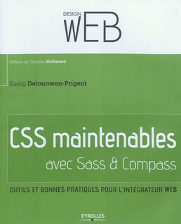 Couverture_CSS maintenables avec SASS et Compass : outils et bonnes pratiques pour l'intégrateur Web