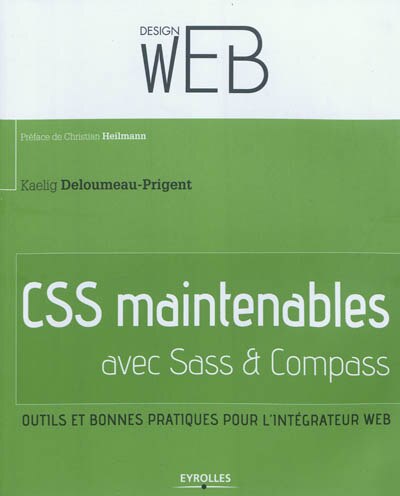 Couverture_CSS maintenables avec SASS et Compass : outils et bonnes pratiques pour l'intégrateur Web