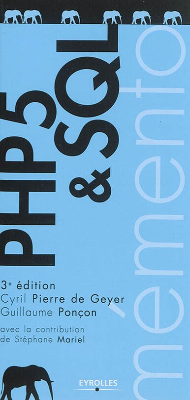 Front cover_PHP 5 & SQL