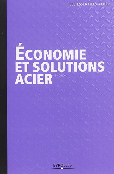 Front cover_Economie et solutions acier
