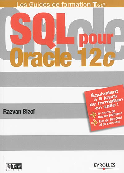 Front cover_SQL pour Oracle 12c