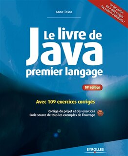 Front cover_Le livre de Java premier langage