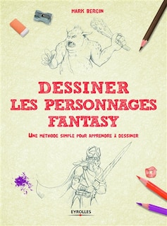 Couverture_Dessiner les personnages fantasy