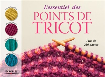 Front cover_L'essentiel des points de tricot
