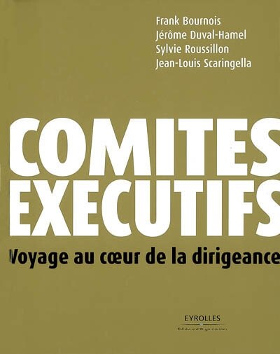 Front cover_Comités exécutifs