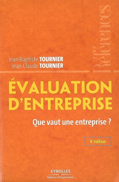 Front cover_Evaluation d'entreprise : que vaut une entreprise ?