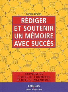 Couverture_Rédiger et soutenir un mémoire avec succès
