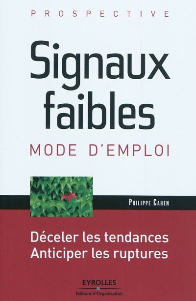 Front cover_Signaux faibles, mode d'emploi