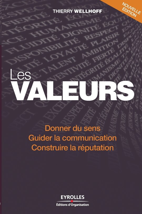 Front cover_Les valeurs de l'entreprise