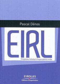 Front cover_EIRL : entrepreneur individuel à responsabilité limitée