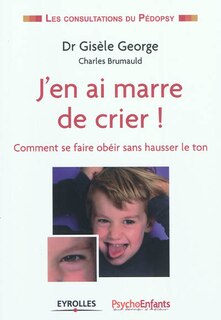 Front cover_J'en ai marre de crier !