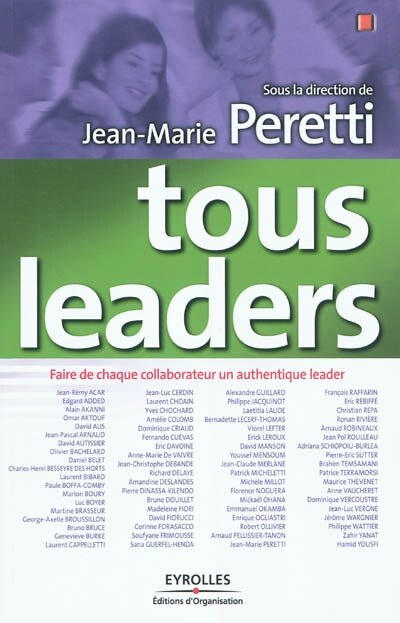 Front cover_Tous leaders : faire de chaque collaborateur un authentique leader