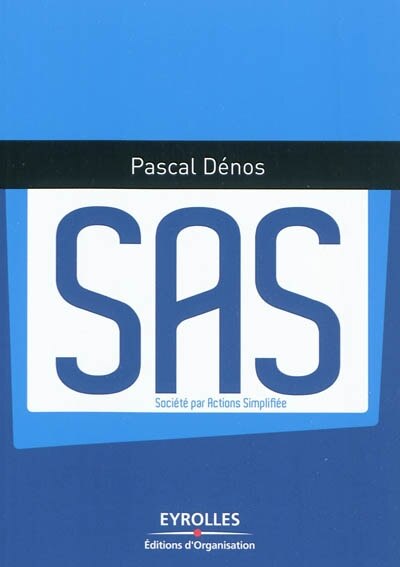 Front cover_SAS, société par actions simplifiée