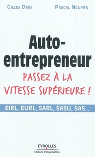 Front cover_Auto-entrepreneur, passez à la vitesse supérieure !
