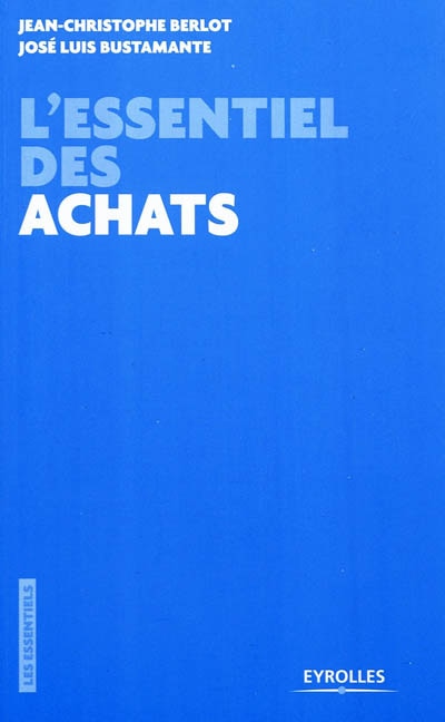 Couverture_L'essentiel des achats