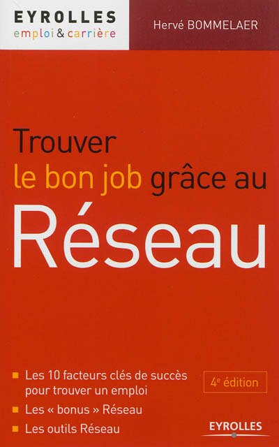 Couverture_Trouver le bon job grâce au réseau