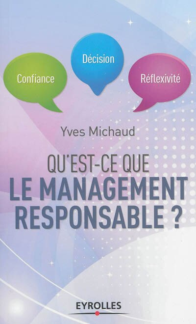 Front cover_Qu'est-ce que le management responsable ?