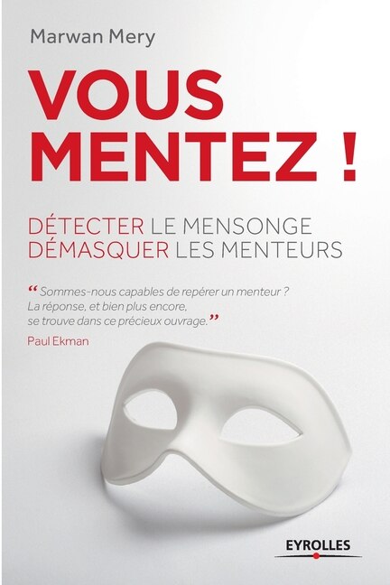 Front cover_Vous mentez !