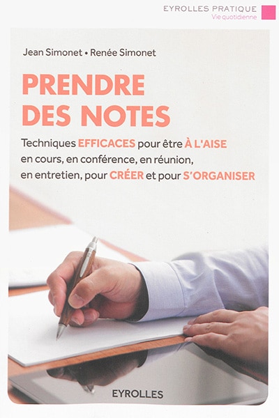 Front cover_Prendre des notes