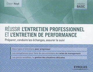 Front cover_RÉUSSIR L'ENTRETIEN PROFESSIONNEL ET L'ENTRETIEN DE PERFORMANCE