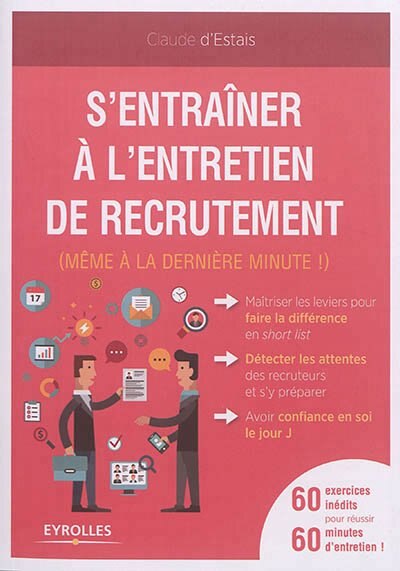 Front cover_S'entraîner à l'entretien de recrutement (même à la dernière minute !)