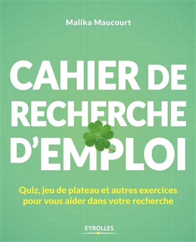 Front cover_Cahier de recherche d'emploi