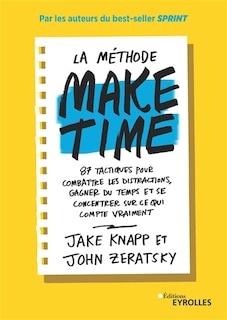 Couverture_La méthode Make time