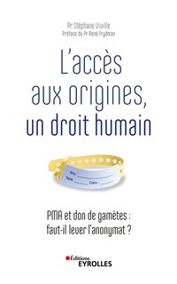 Front cover_L' accès aux origines, un droit humain