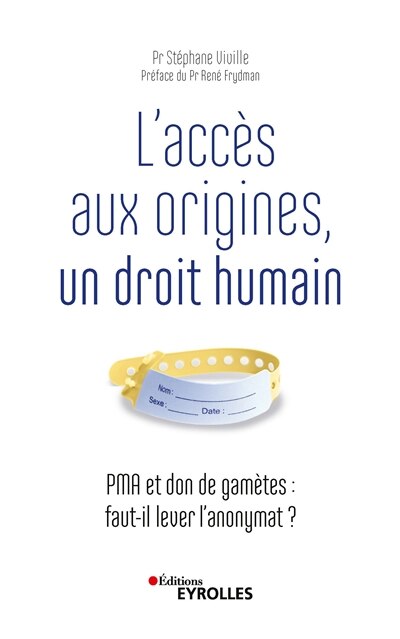Front cover_L' accès aux origines, un droit humain