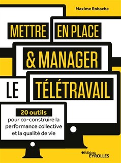 Couverture_Mettre en place & manager le télétravail