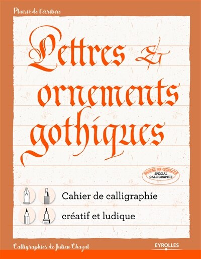 Couverture_Lettres & ornements gothiques