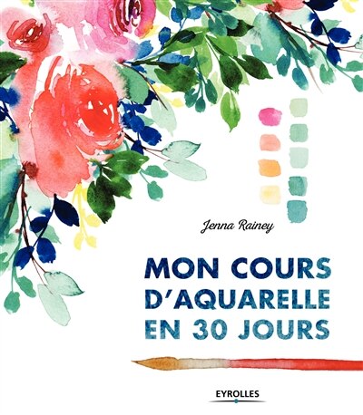 Front cover_Mon cours d'aquarelle en 30 jours