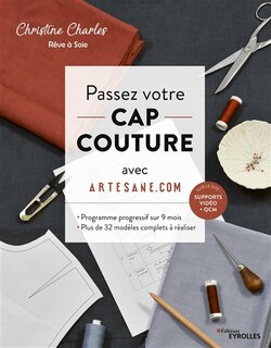 Passez votre CAP couture avec Artesane.com: programme progressif sur 9 mois