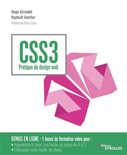 Couverture_CSS3 : pratique du design web